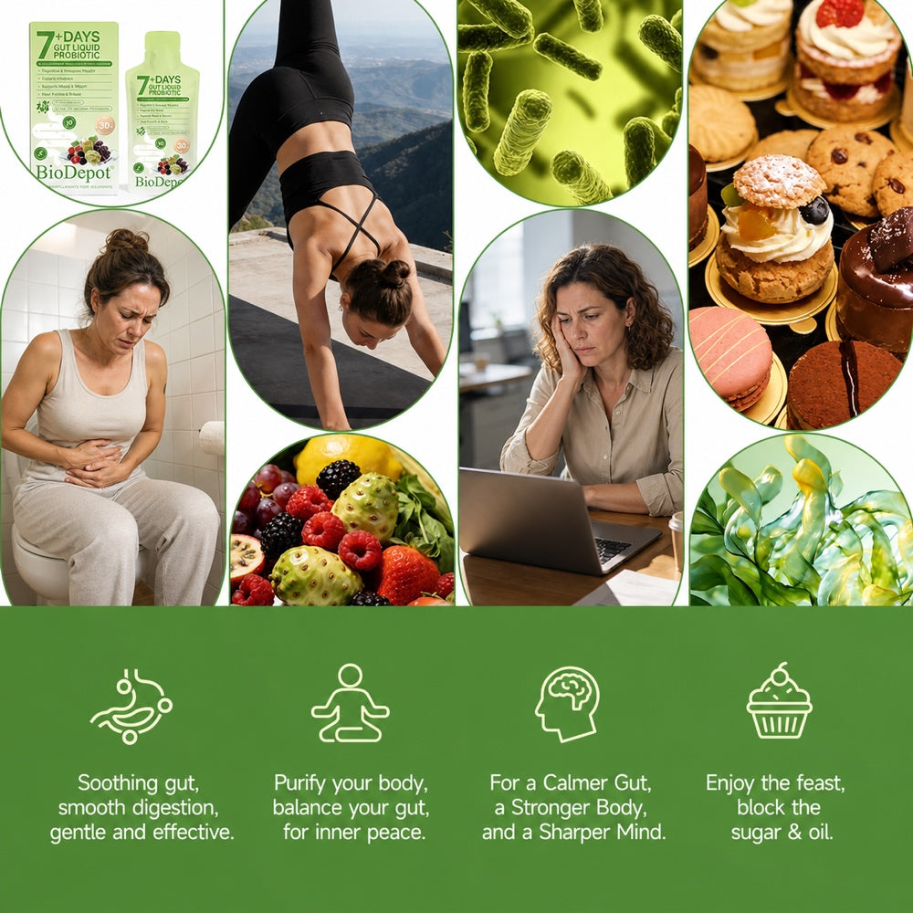 BioDepot 7+ Days Gut Liquid Probiotic