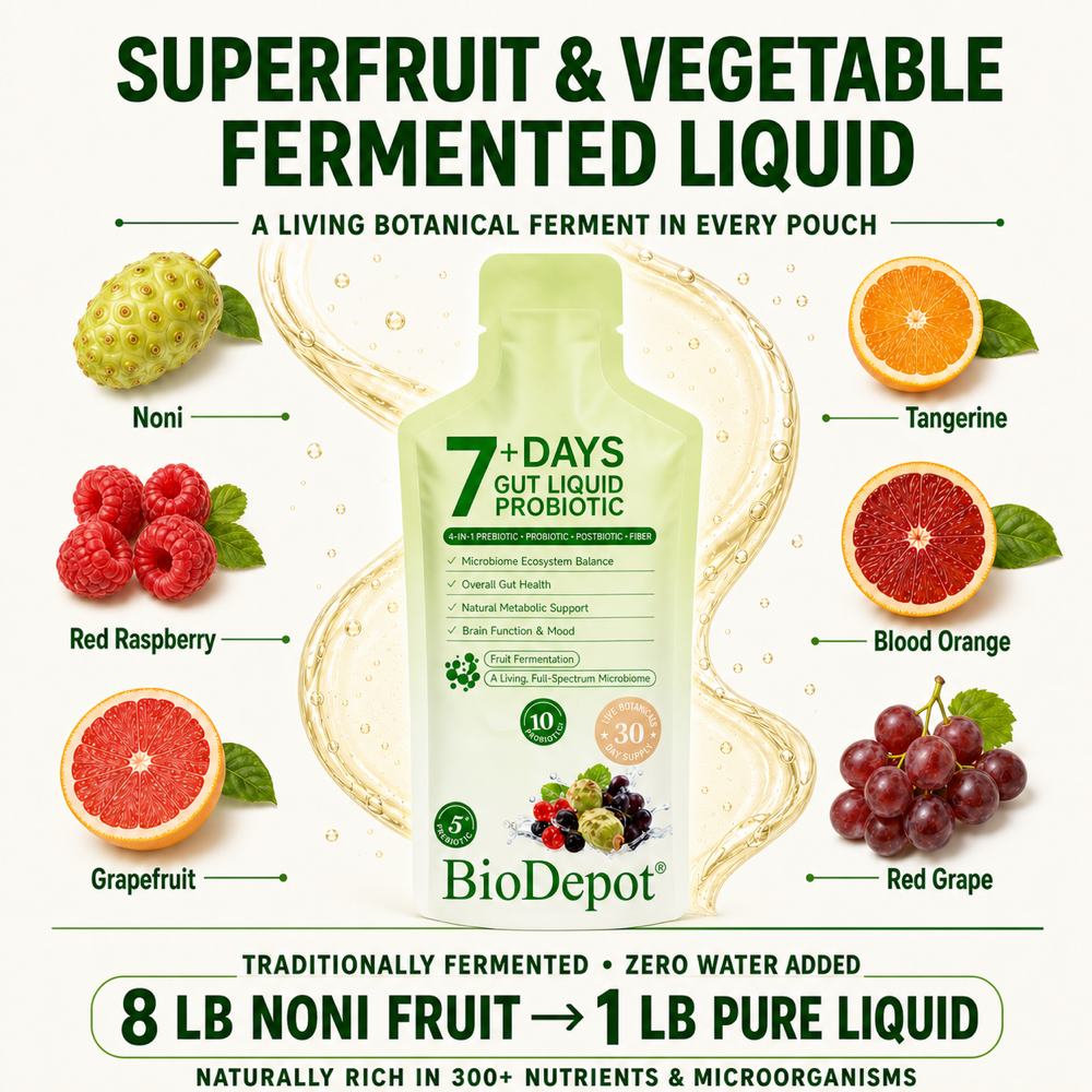 BioDepot 7+ Days Gut Liquid Probiotic