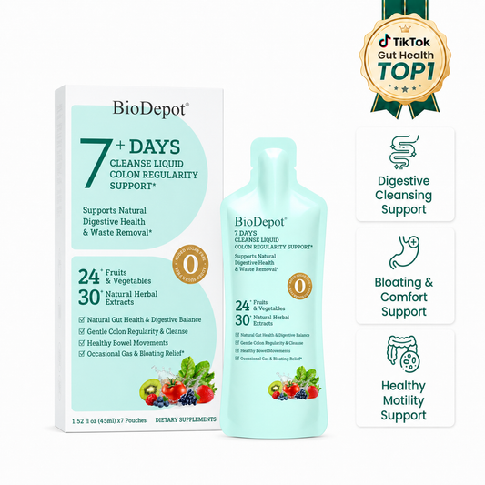 BioDepot 7+ Days Cleanse Liquid – Colon Regularity Support