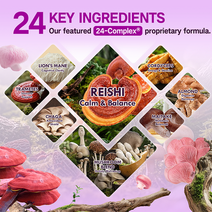 Mushroom Gummies for Women – Dopamine Boost, Mood Support & Vaginal Health – pH Balance, Body Odor Control & Sleep Aid – Vegan Fruiting-Body Blend with Mega Lion’s Mane, Reishi & Cordyceps, Relieve Fatigue & Build Emotional Resilience